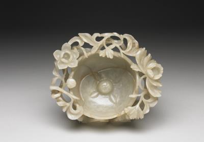 图片[3]-Jade floral-shaped washer, late Ming to Qing dynasty  (1567-1911)-China Archive